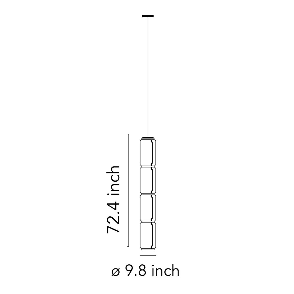 Noctambule S4 Low Cylinder Suspension Dimensions