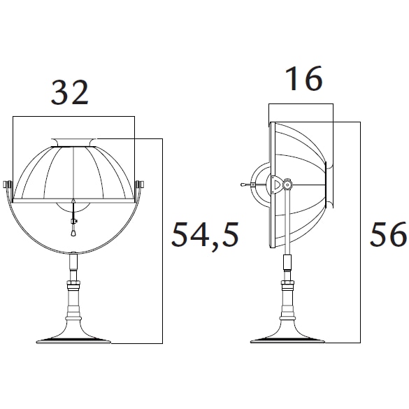 Armilla Table Dimensions