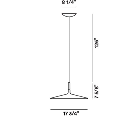 Aplomb Large Suspension Dimensions