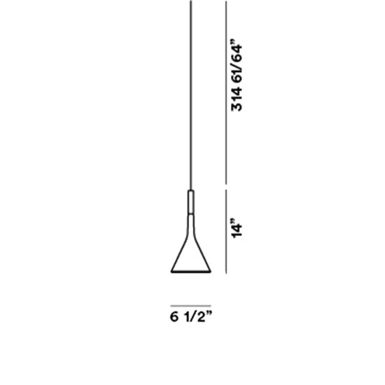 Aplomb Outdoor Suspension Dimensions