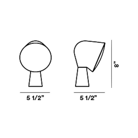 Binic Table Dimensions