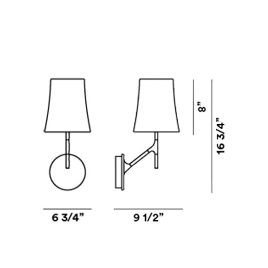 Birdie Wall Dimensions