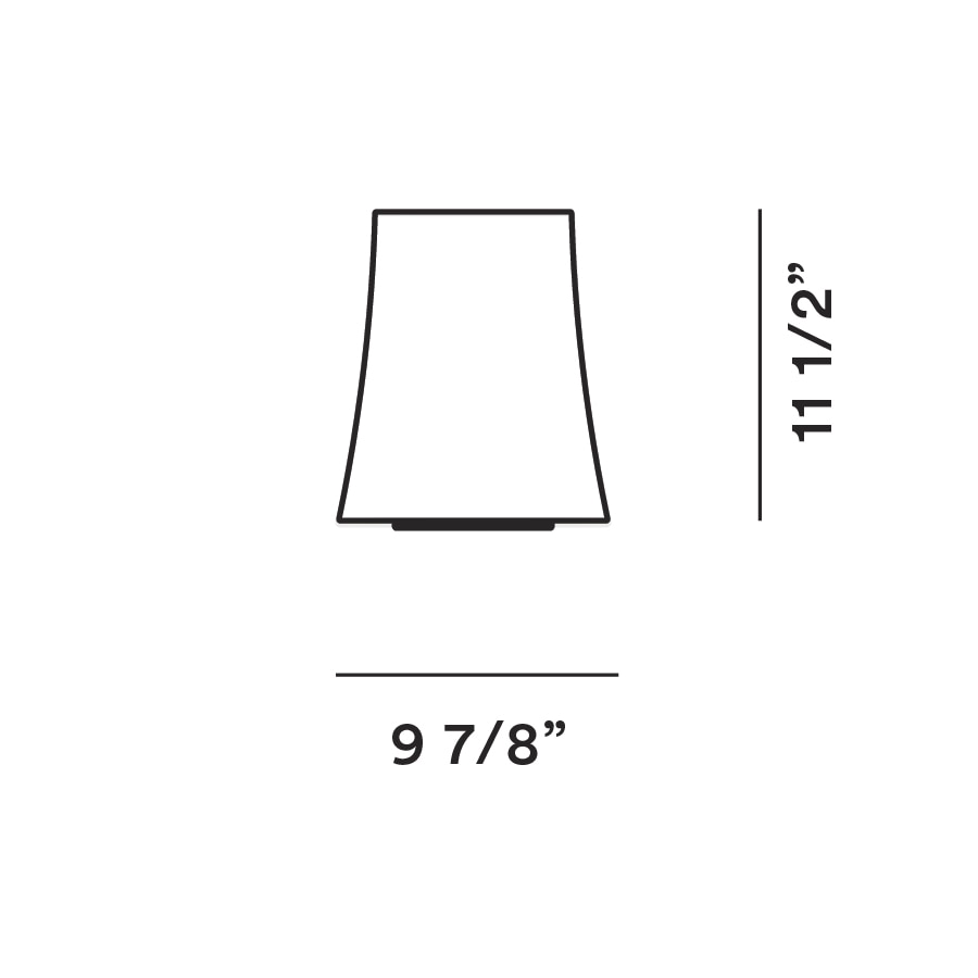 Birdie Zero Table Dimensions