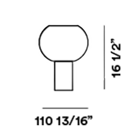 Buds 3 Table Dimensions