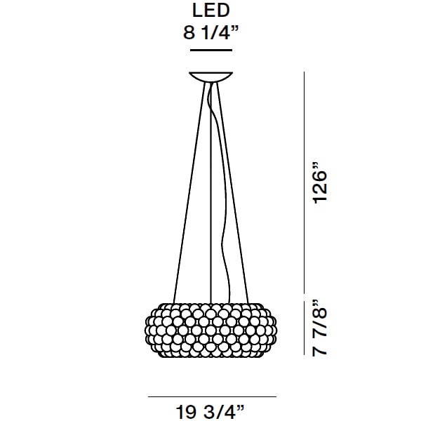 Caboche Plus Media Suspension Dimensions