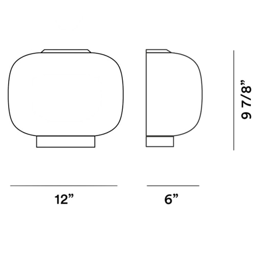 Chouchin Semi Wall Dimensions