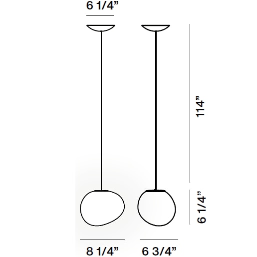 Gregg Midi Suspension Dimensions