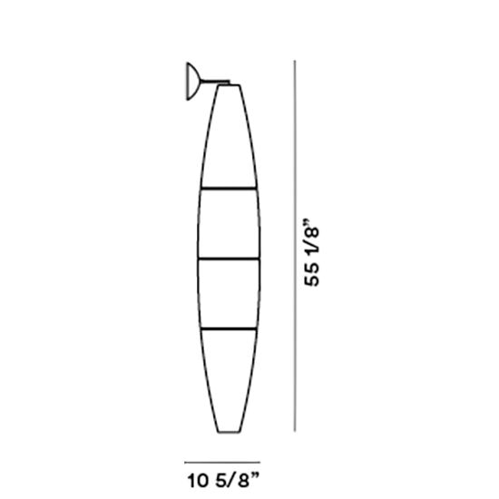 Havana Wall/Suspension Dimensions