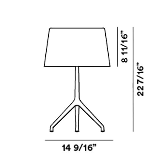 Lumiere xxl Table Dimensions