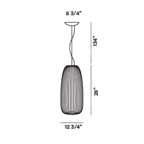 Spokes 1 Suspension Dimensions