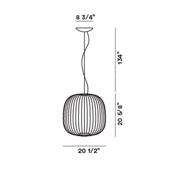 Spokes 2 Suspension Dimensions