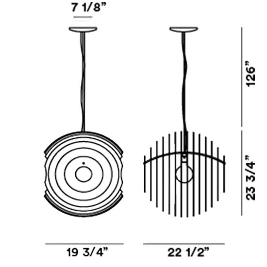 Supernova Suspension Dimensions