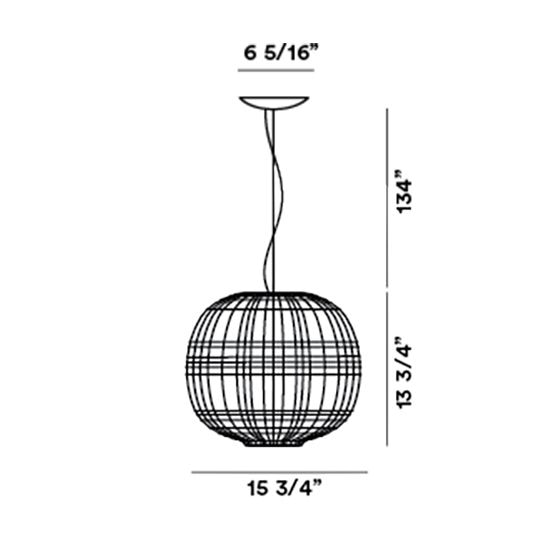 Tartan Suspension Dimensions