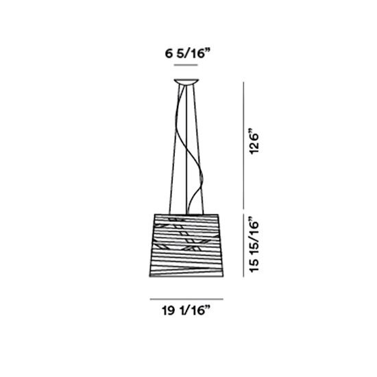 Tress Grande Suspension Dimensions