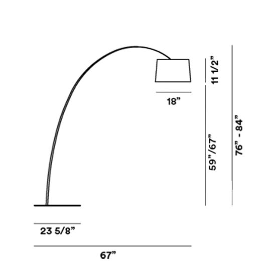 Twiggy Floor Dimensions