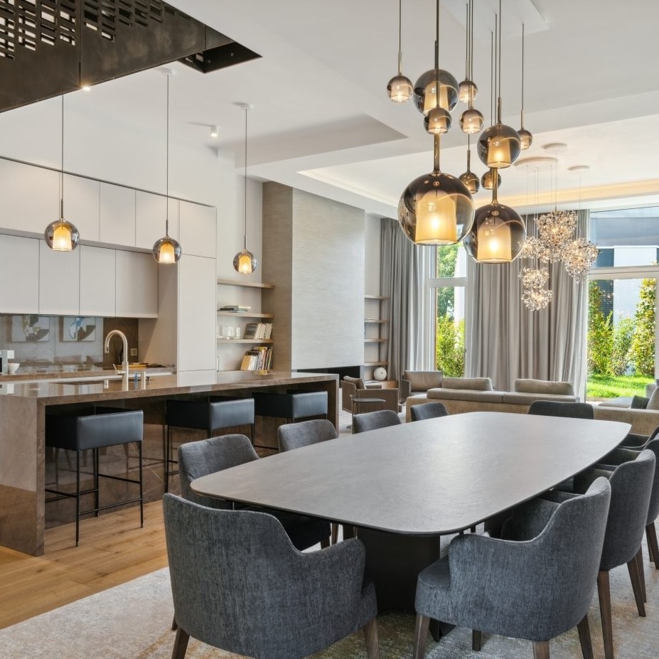 Glo Suspension - Penta | Pendant Lights - USA & Canada