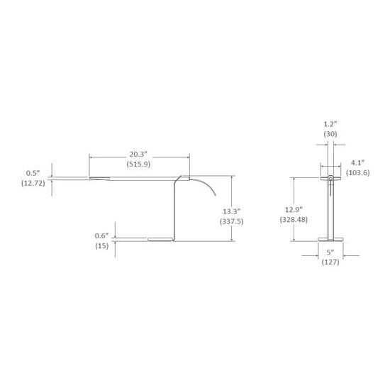 Gravy Table Dimensions