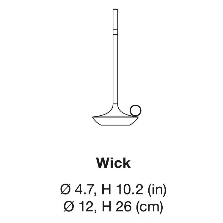 Wick Portable Table Graypants Portable Table Lamps USA & Canada