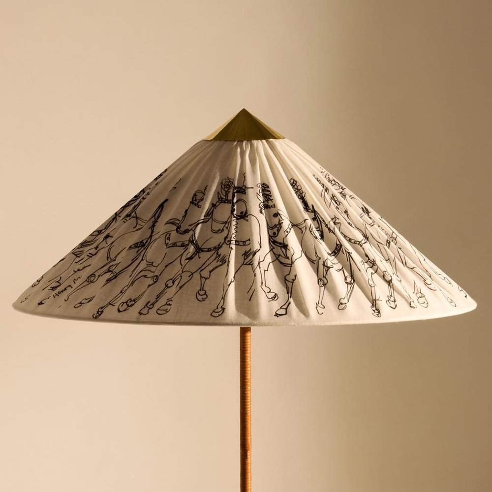 ロンハーマン取扱 GLOBE クルーザーSAGANO BAMBOO 1962 Seattle World's Fair Parasol Lamp | Tennant New York