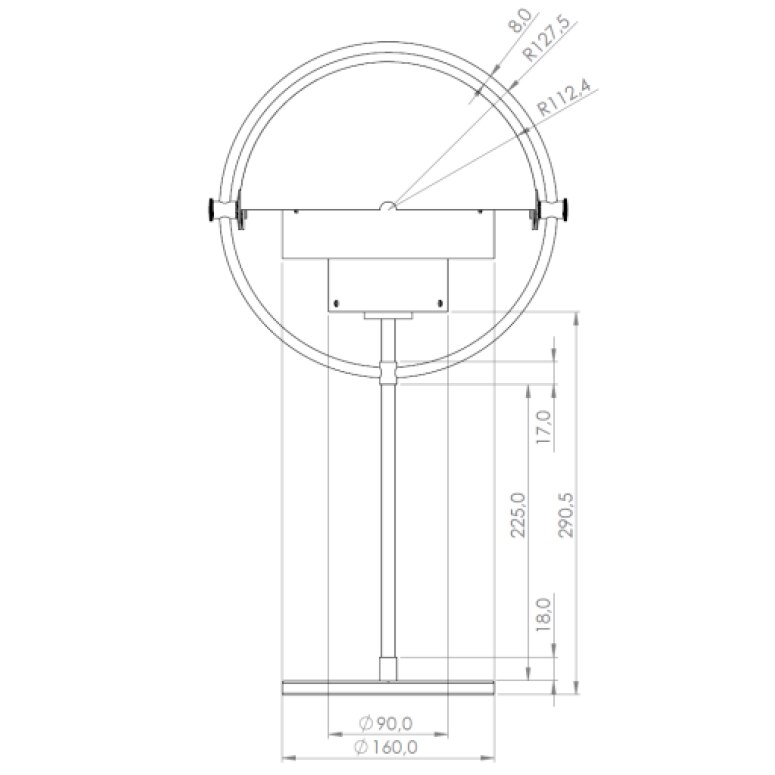 Multi-Lite Table Dimensions