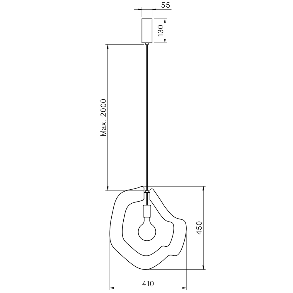 Esprit Yaya 1 Suspension Dimensions