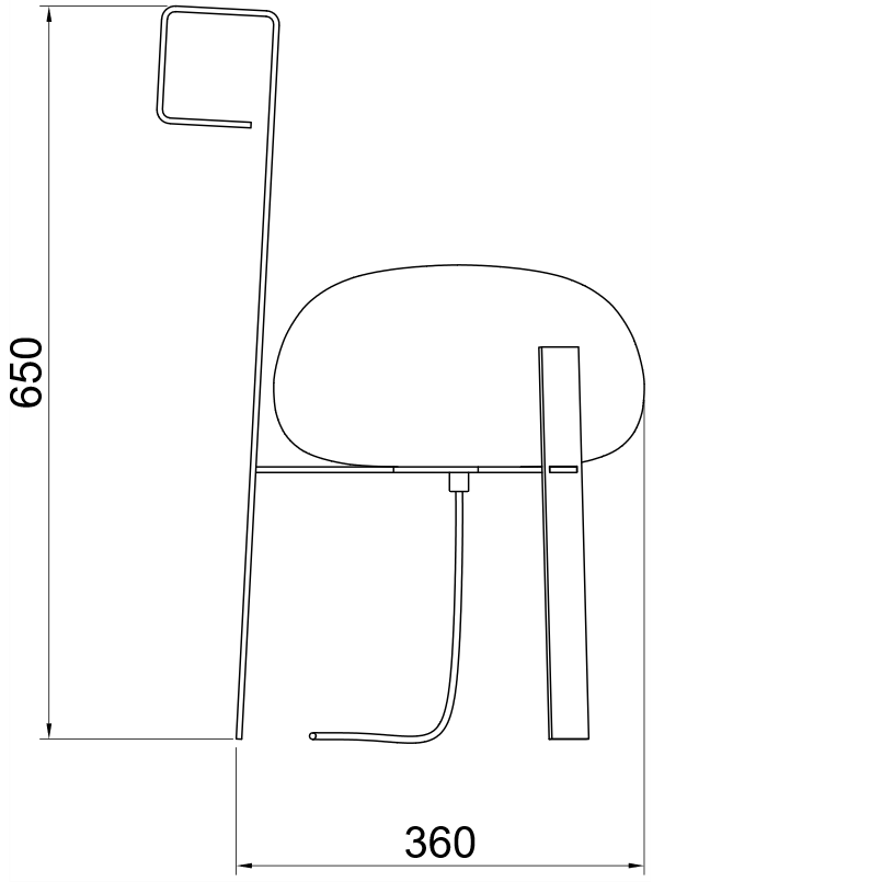 Oasi MB Outdoor Floor Dimensions