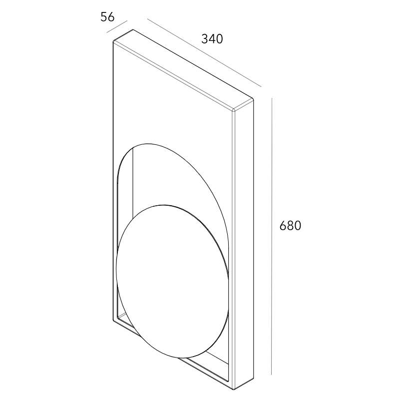 Segno Wall Dimensions