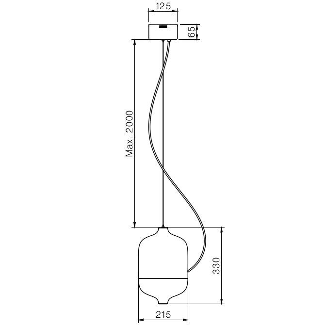 T-Cotta TC2 Suspension Dimensions