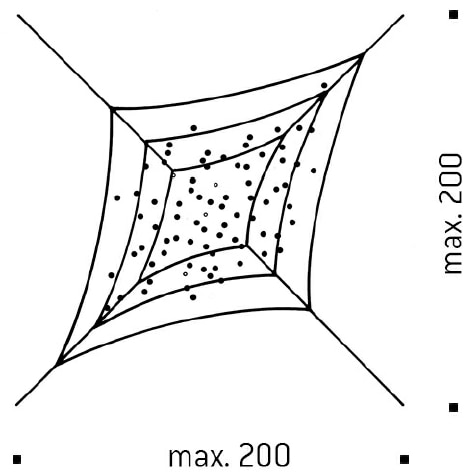 Lacrime del Pescatore Suspension Dimensions