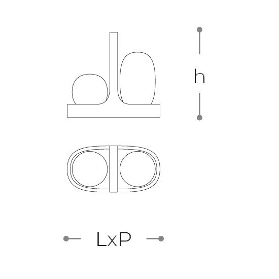 4029 Duo Table Dimensions