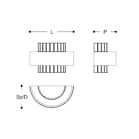 734 Crono Wall Dimensions