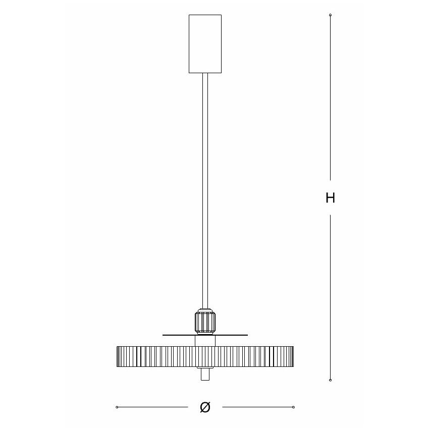 8140 Gilda Suspension Dimensions