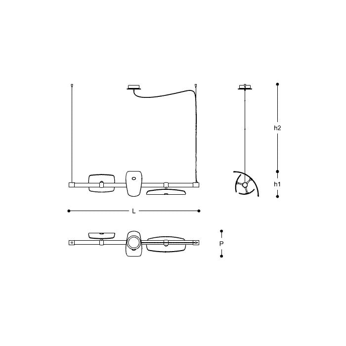 Axi Horizontal Suspension Dimensions