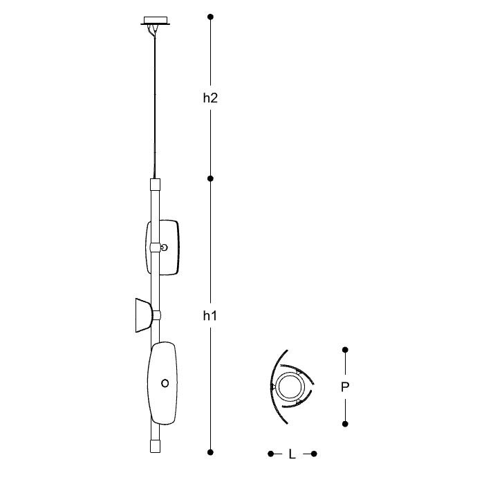Axi Vertical Suspension Dimensions
