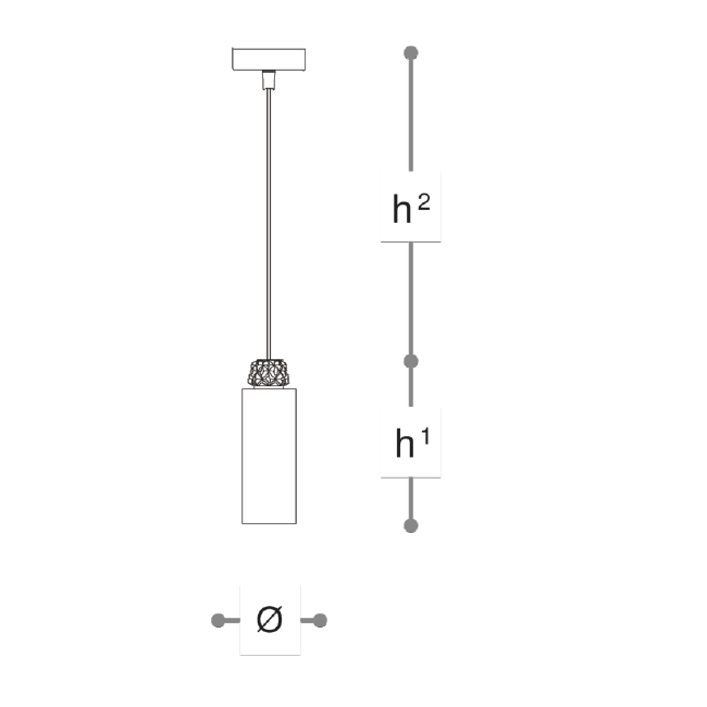 Dotto 731/SP Suspension Dimensions