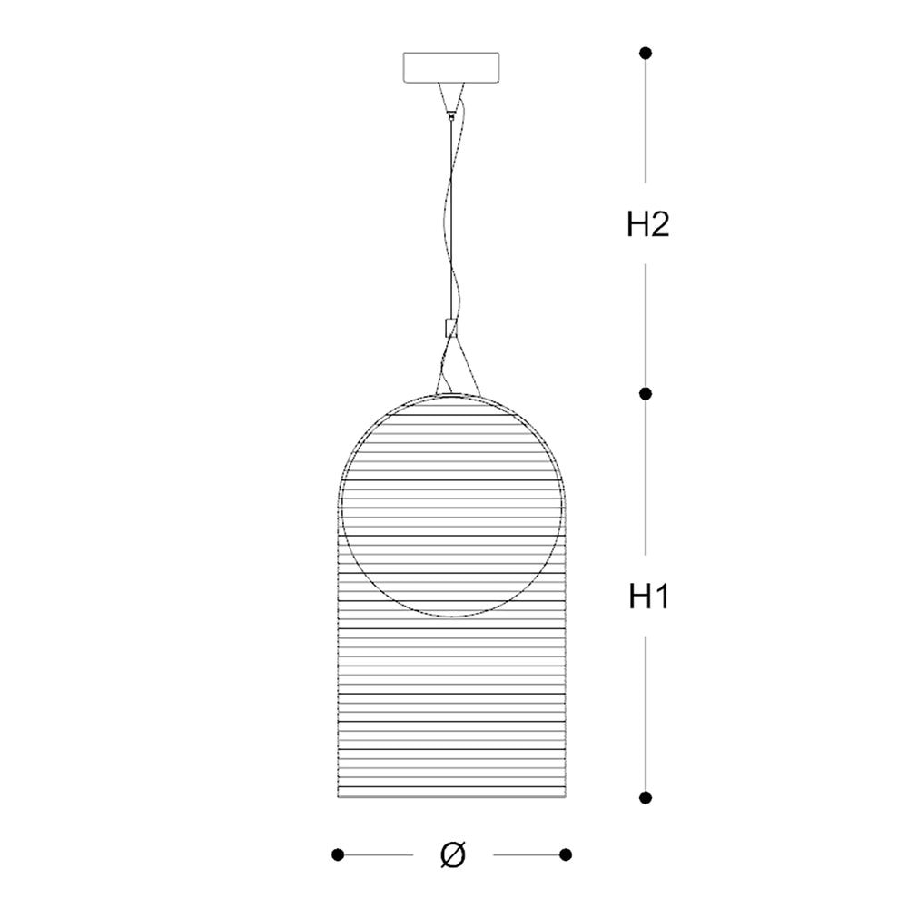 Marta Suspension Dimensions