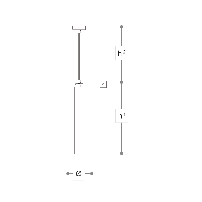 Stile 732/SG Suspension Dimensions
