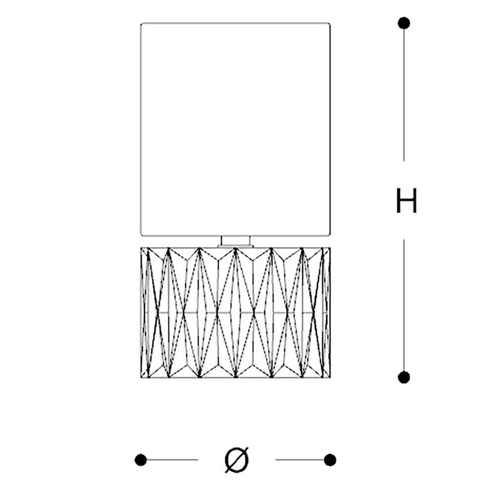 Zoe Table Dimensions