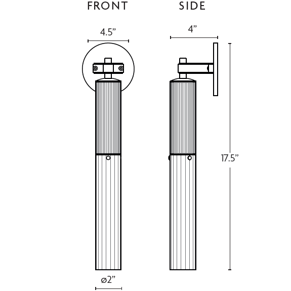 Flume Wall Dimensions