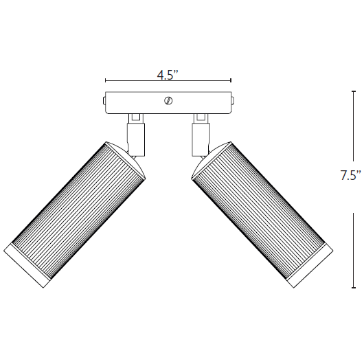 Spot Double Ceiling Dimensions