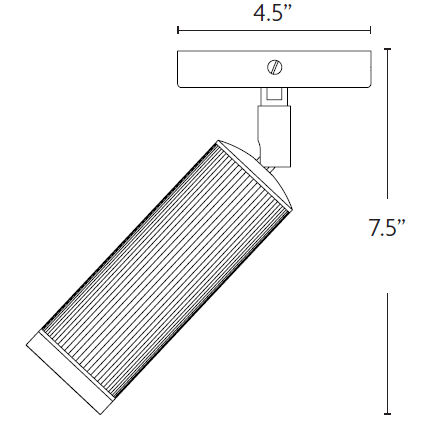 Spot Single Ceiling Dimensions