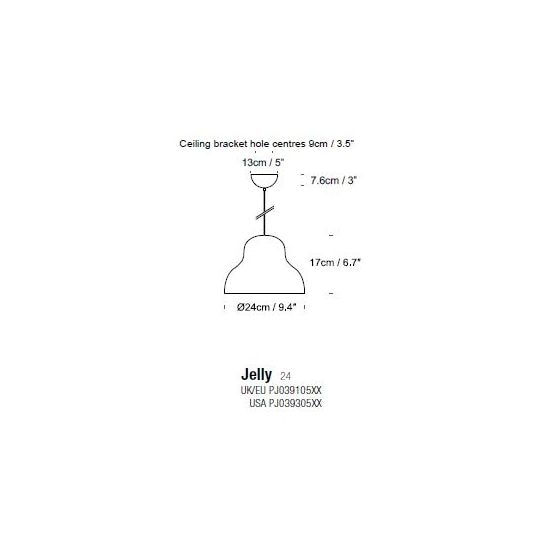 Jelly Suspension Dimensions