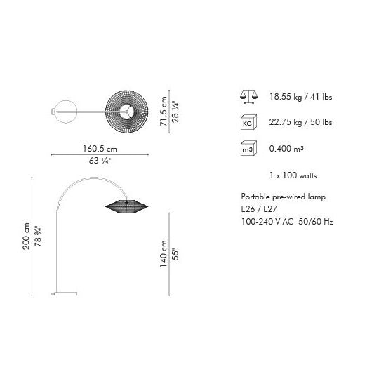 Kai Arc Floor Dimensions