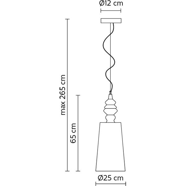 Alì E Babà Narrow Suspension Dimensions