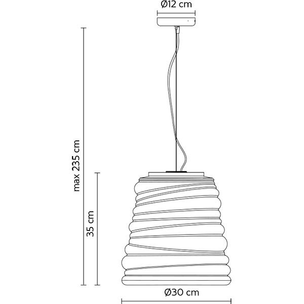 Bibendum Medium Suspension Dimensions