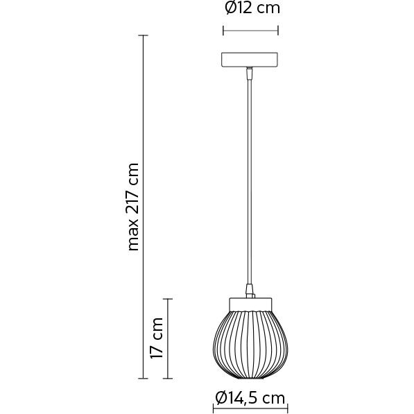 Ceraunavolta Shape A Suspension Dimensions