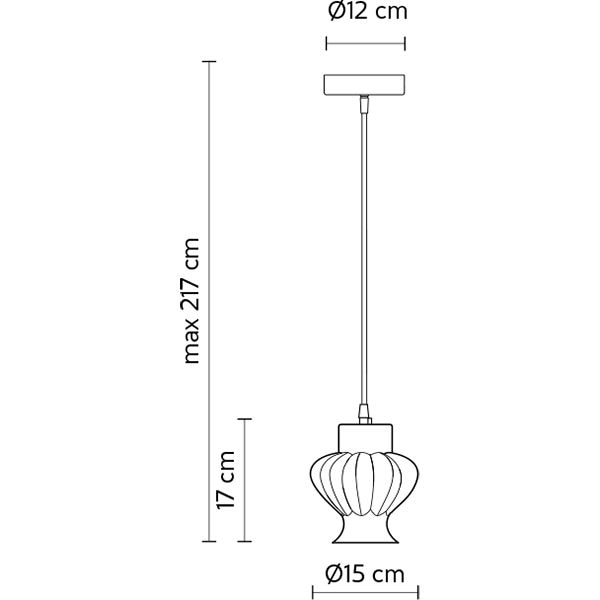 Ceraunavolta Shape F Suspension Dimensions