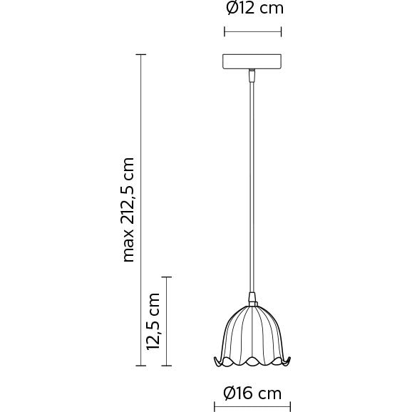 Ceraunavolta Shape H Suspension Dimensions