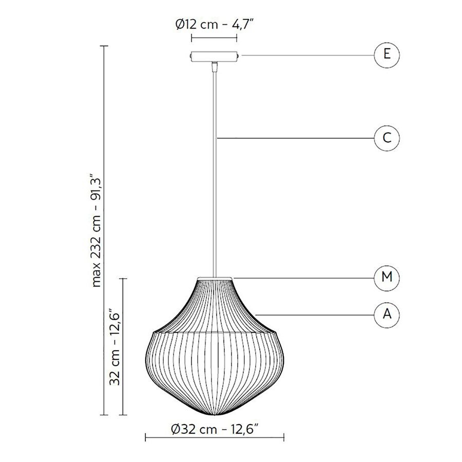 Circus Suspension Dimensions