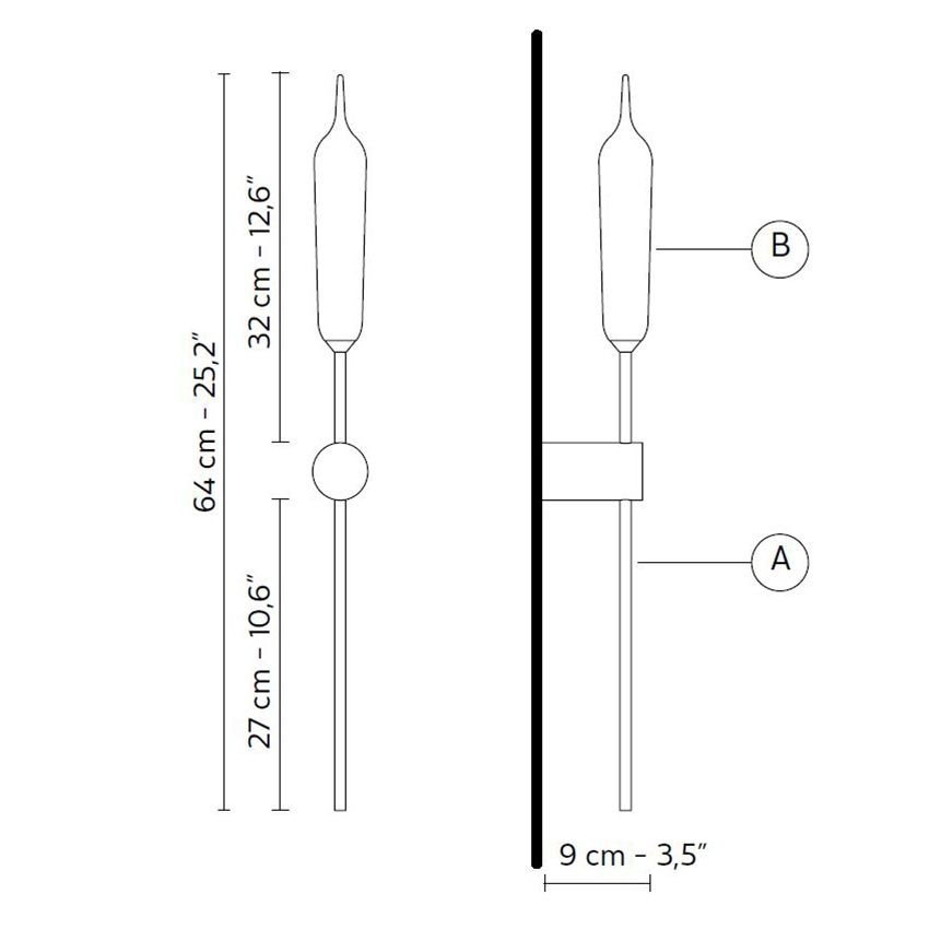 Nilo Wall Dimensions
